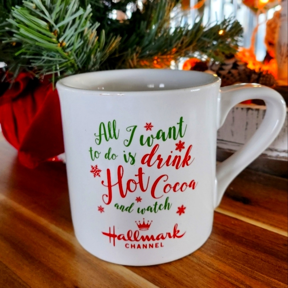 Hallmark Channel Holiday Mug - Red and Green